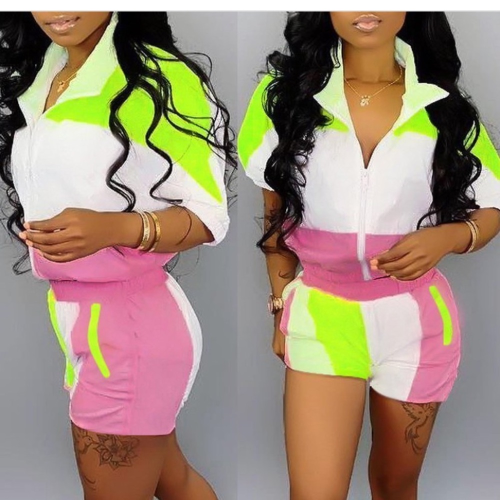 2pc shorts outfit